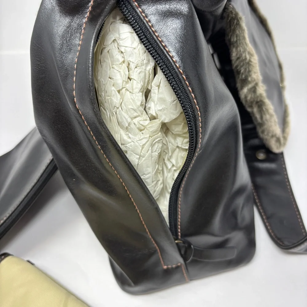 STORKSAK Slouchy Hobo Diaper Bag